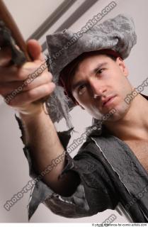 JACK PIRATE WITH GUN AND DAGGER 